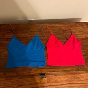 Lot of 2 Free People camis size L